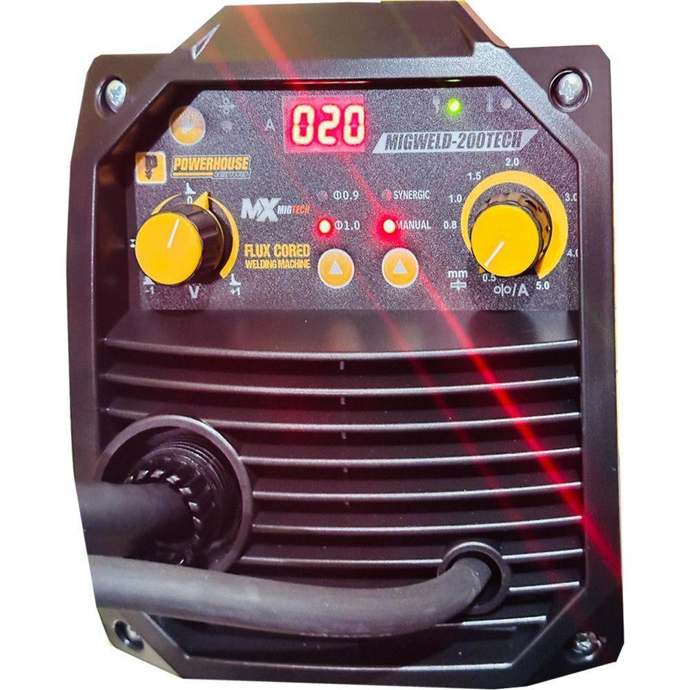 Powerhouse MIGWELD-200TECH MIG DC Inverter Welding Machine 200A (Fluxcored) | Powerhouse by KHM Megatools Corp. Powerhouse MIGWELD-200TECH MIG DC Inverter Welding Machine 200A (Fluxcored) | Powerhouse by KHM Megatools Corp.